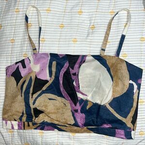 Banana Republic tube/crop blouse